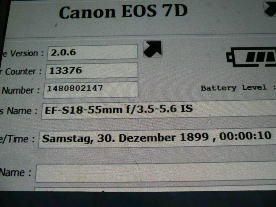 Canon EOS  7D Mark 1, Fullset mit 1 Objektiv Extras. Neuwertig in Grevenbroich