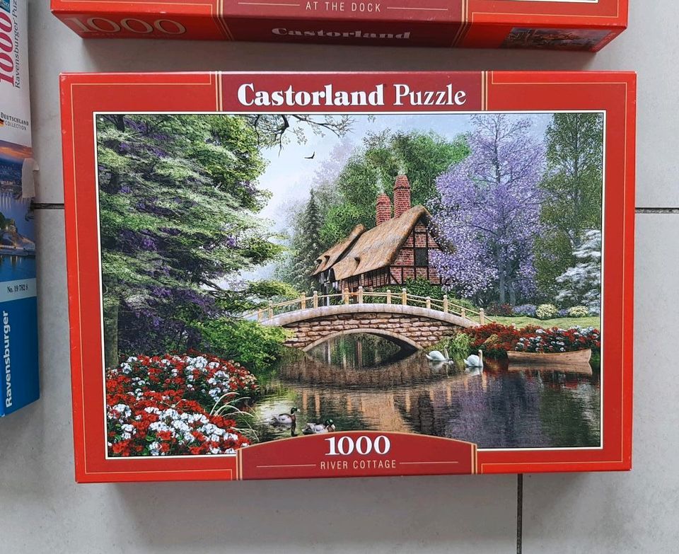 1000-Teile-Puzzle (Ravensburger, Castorland u.a.) in Witten