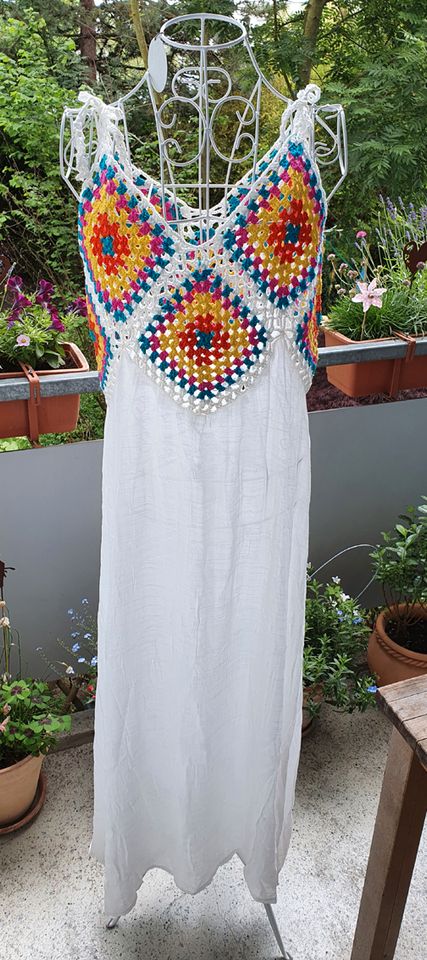 Wunderschönes Maxikleid Kleid Ibiza Hippie Ethno Flower Power NEU in Essen