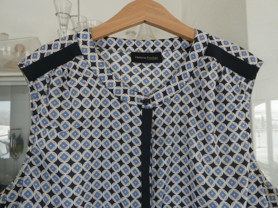 TCM Tchibo Helene Fischer Bluse Tunika ärmellos Gr. 36 38 in Mitterteich