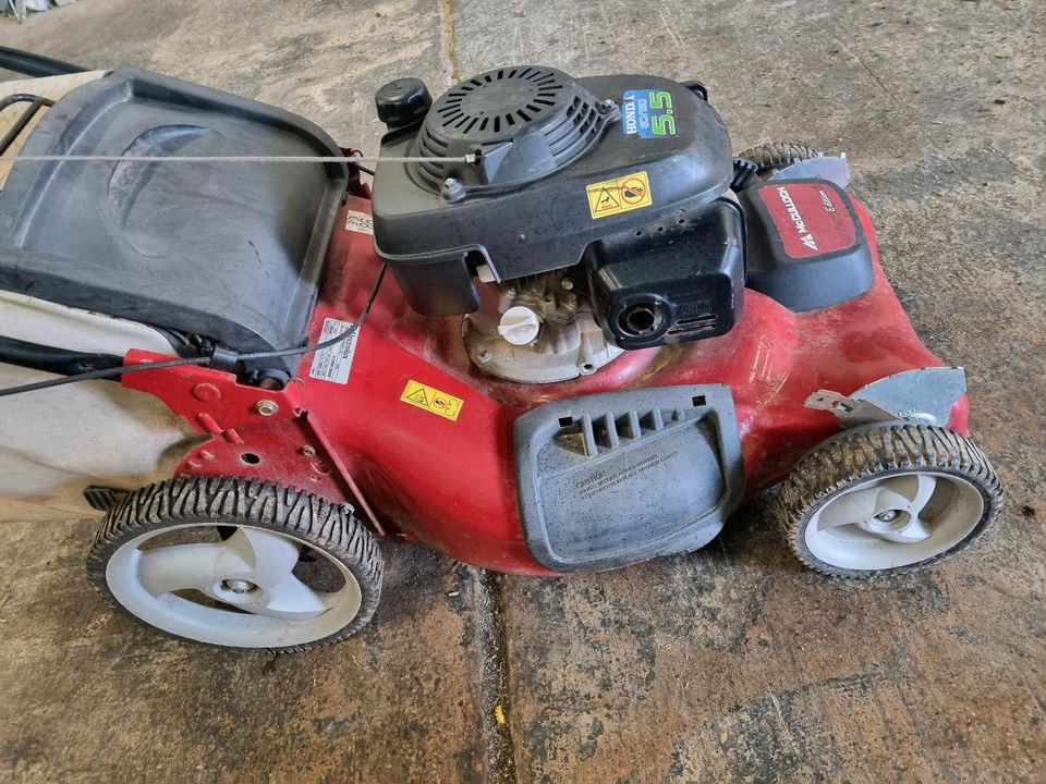 Rasenmäher Mcculloch Edition mit starkem Honda 5,5 PS Motor in Hetzerath (Mosel)