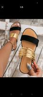 Sandalen schwarz+beige Gr. 36 NEU Bayern - Bindlach Vorschau