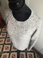 Wollpullover Strickpullover Glitzersteine Alpaka-Wolle 36/38 S/M West - Schwanheim Vorschau
