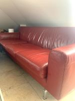 Tolles Ledersofa Schnäppchen 220 cm lang Sofa echt Leder Bayern - Gröbenzell Vorschau