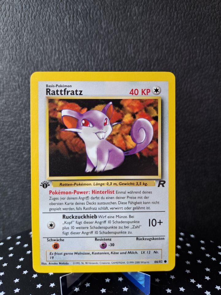 Rattfratz - Team Rocket 1. Edition - 2000 - deutsch - Pokemon in Zeitz
