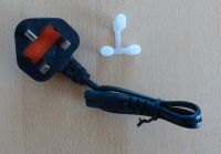 Netzkabel, Power Cable, UK Version, Well-Shin, WS-012A,WS-027,NEU Hessen - Habichtswald Vorschau