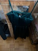Cocktail Kleid Satin Smaragd grün Träger Kleid 42 Bayern - Hausen bei Würzburg Vorschau
