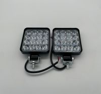 2x 48W LED Arbeitsscheinwerfer Schlepper Bagger SUV Traktor LKW Niedersachsen - Soltau Vorschau