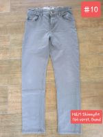 #10 H&M Skinny Fit Jeans Gr. 164 grau verst.Bund Altona - Hamburg Osdorf Vorschau