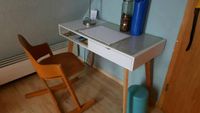 Schreibtisch weiß holz minimalistisch Baden-Württemberg - Freiburg im Breisgau Vorschau