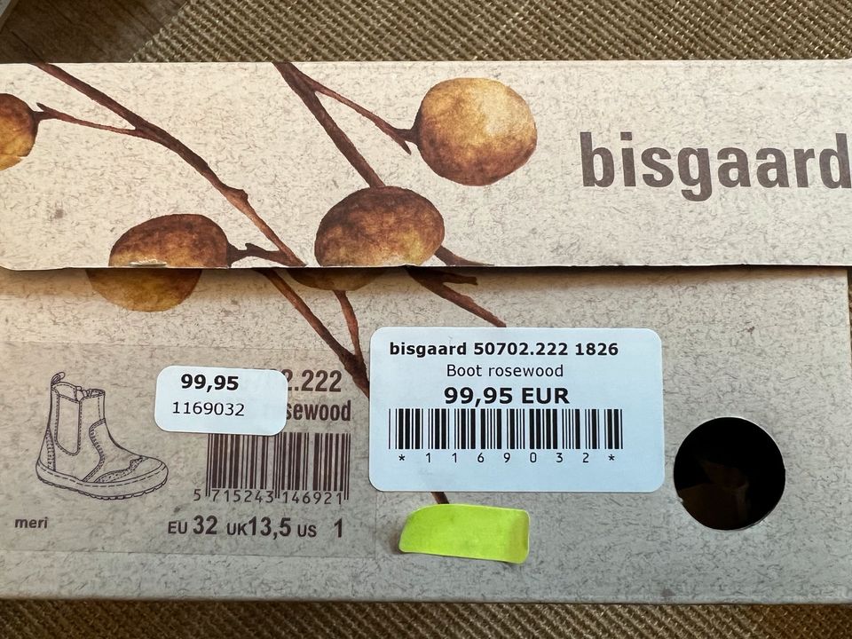 NEU bisgaard meri 50702 1826 rosewood Leder Stiefelette Gr. 32 in Berlin