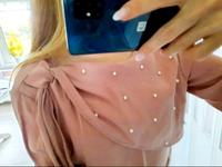 Zara Viskose Perlen Volant Bluse Rose XS/34 Gröpelingen - Gröpelingen Vorschau