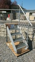 -Aktion- Treppe mit 4 Stufen, einseitigem Geländer, feuerverzinkt Baden-Württemberg - Schiltach Vorschau