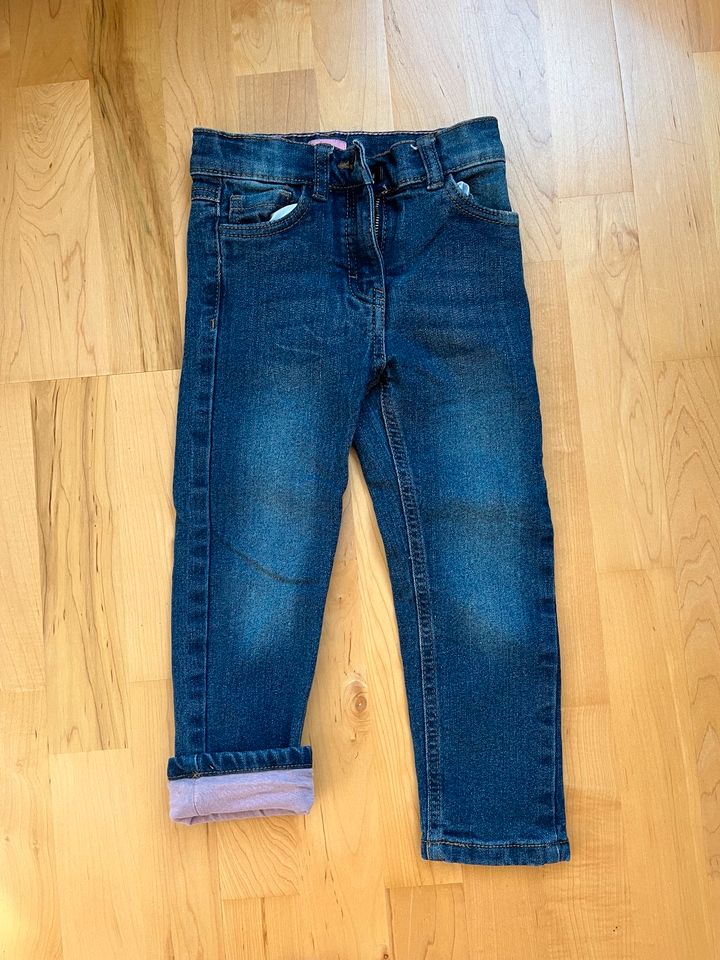 Gefütterte Jeans 104 impidimpi Thermojeans Hose Cordhose in Karlsdorf-Neuthard