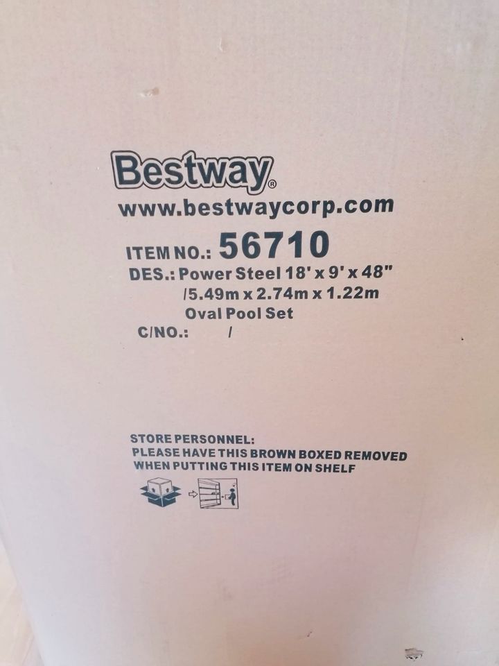 Bestway Power Steel, Oval Pool Set in Pritzwalk