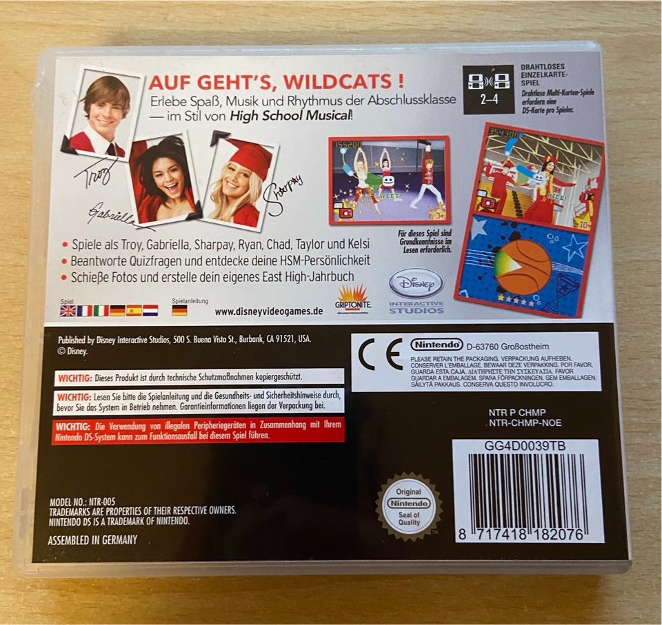 High School Musical 3 Nintendo DS 2DS 3 DS XL in Dortmund