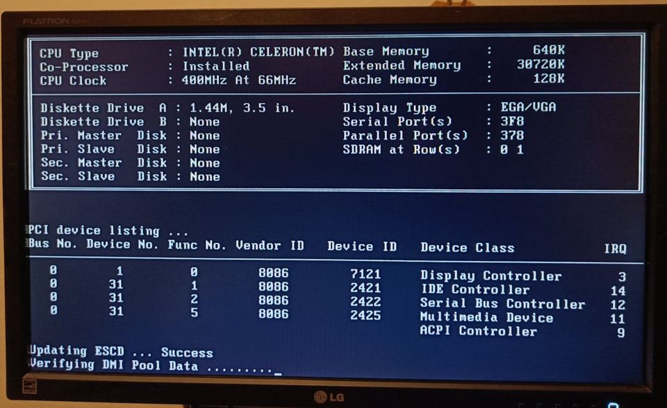 MSI-6178 Motherboard + Prozessor Intel Celeron SL3A2 + 32 MB RAM in Sehmatal-Neudorf