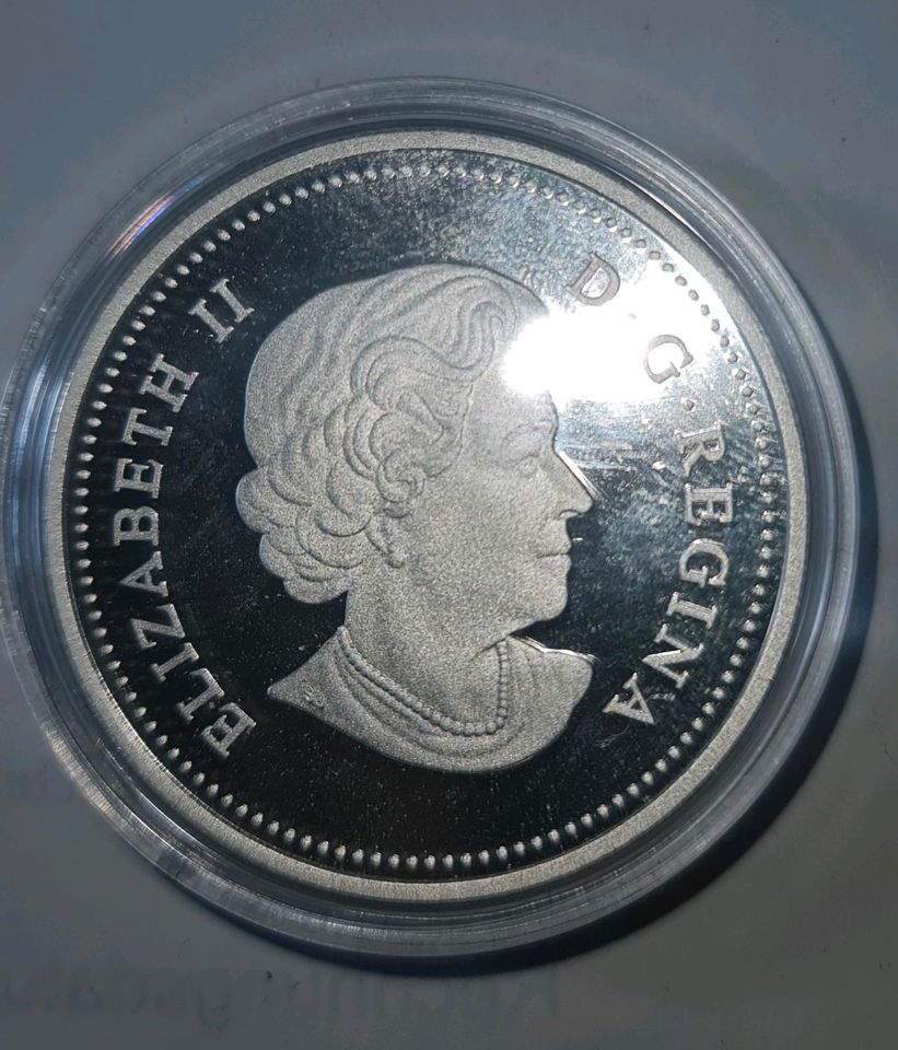 Canada 20$ 2015 Automn express Zug color 1 oz Unze Silber in Ralingen