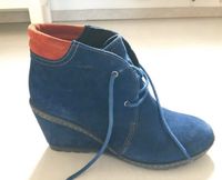 Marc Schuhe Elvira Stiefel/Stiefeletten Gr. 39 dunkelblau wie NEU Sachsen-Anhalt - Zeitz Vorschau