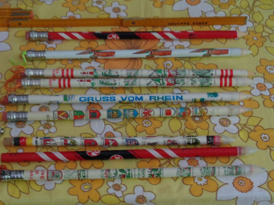 9 Riesen Bleistifte Länge je ca. 38,5 cm, mit Radiergummi in Saarbrücken