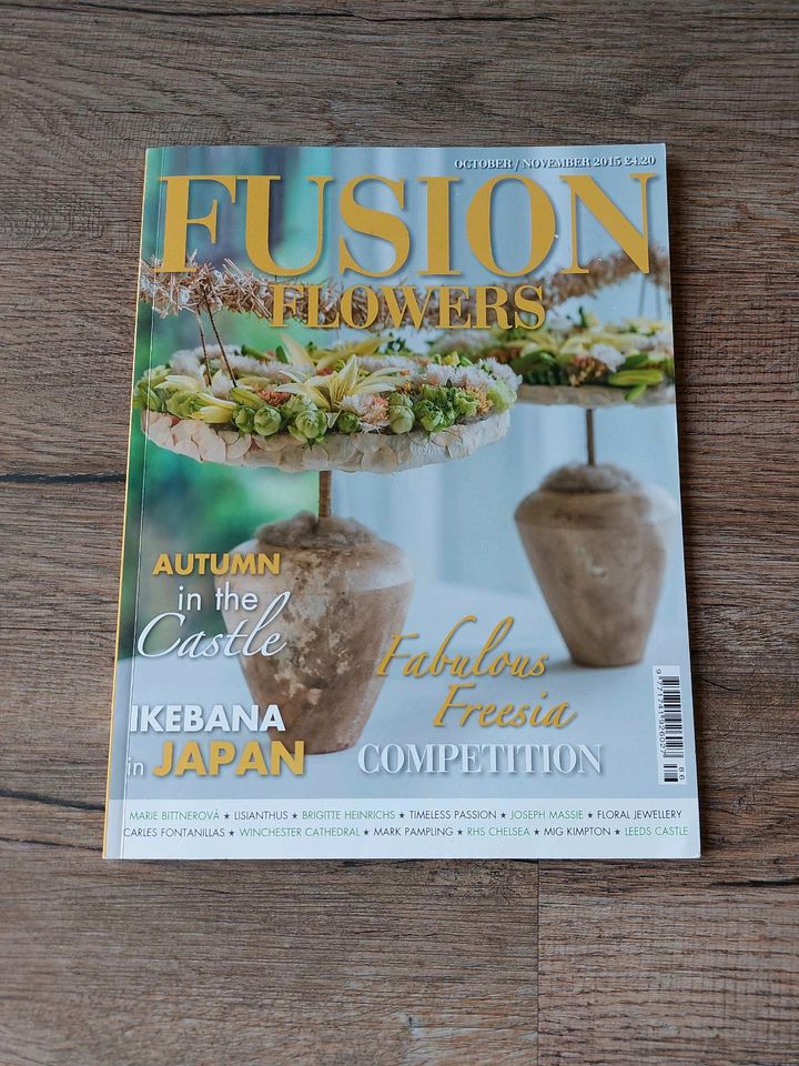 Fusion Flowers Fachzeitschrift Florist Floristik in Neukirchen