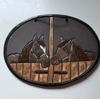 Keramikschild Türschild "Pferde "p 90cm Niedersachsen - Schneverdingen Vorschau