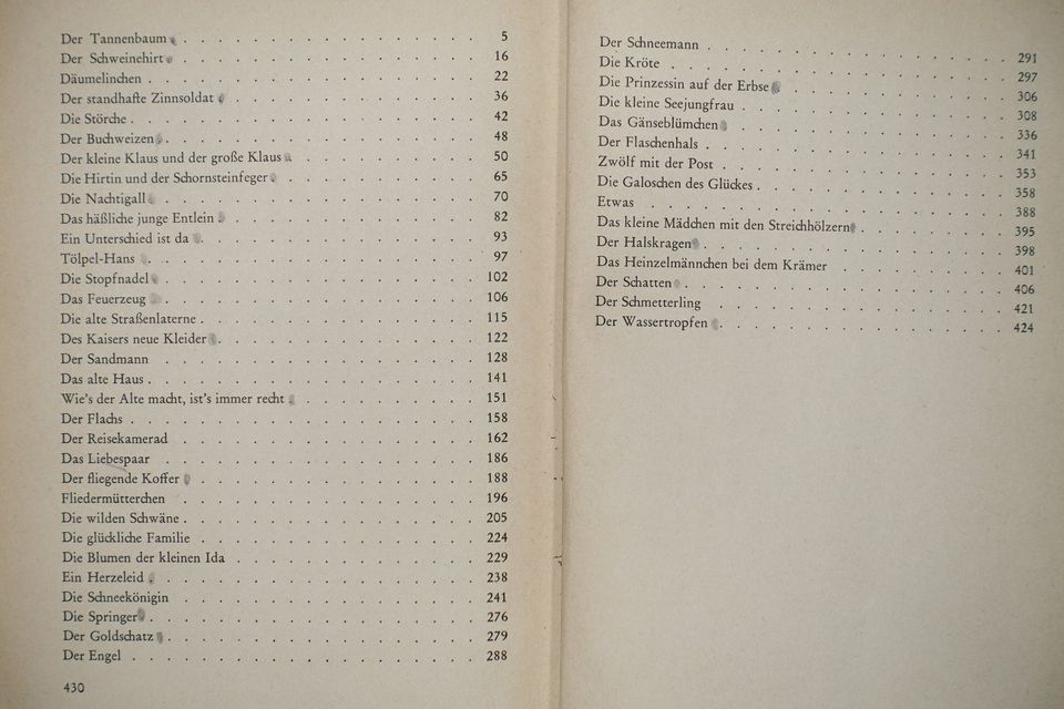 Andersen Märchen Knaur Verlag 1938 in Dreieich