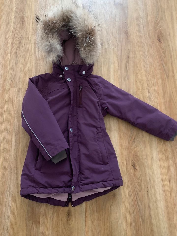 Mini a Ture Wicki Fur Winterjacke Jacke Mantel lila 110 116 in Hannover