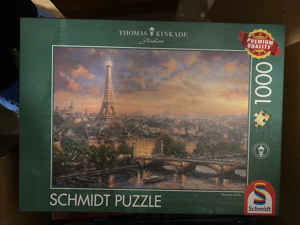 ❌Verschiedene Schmidt Puzzle 1000 Teile❌ in Petersberg (Saalekreis)