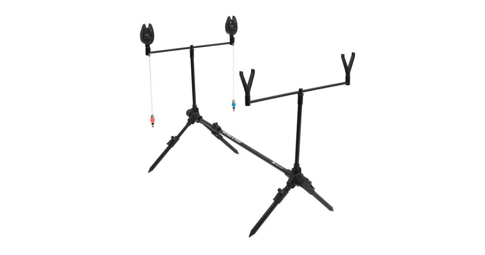 Mikado Karpfen Rod Pod Set mit 2 Bissanzeiger, 2 Hänger in Themar