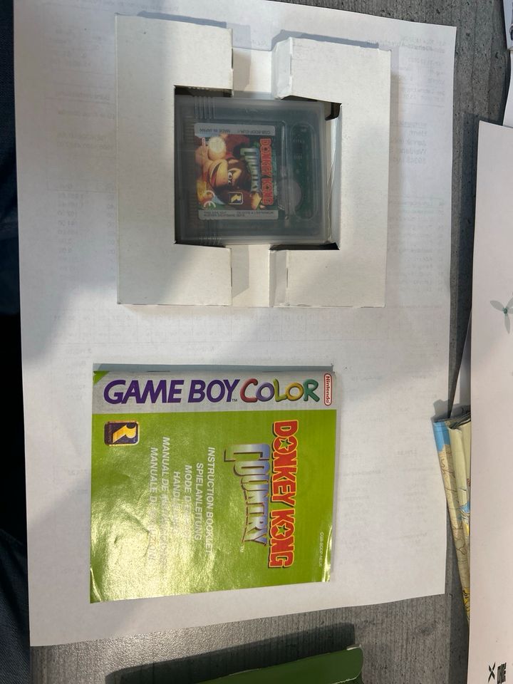 Gameboy Color Donkey Kong Country TOP OVP in Lüdinghausen