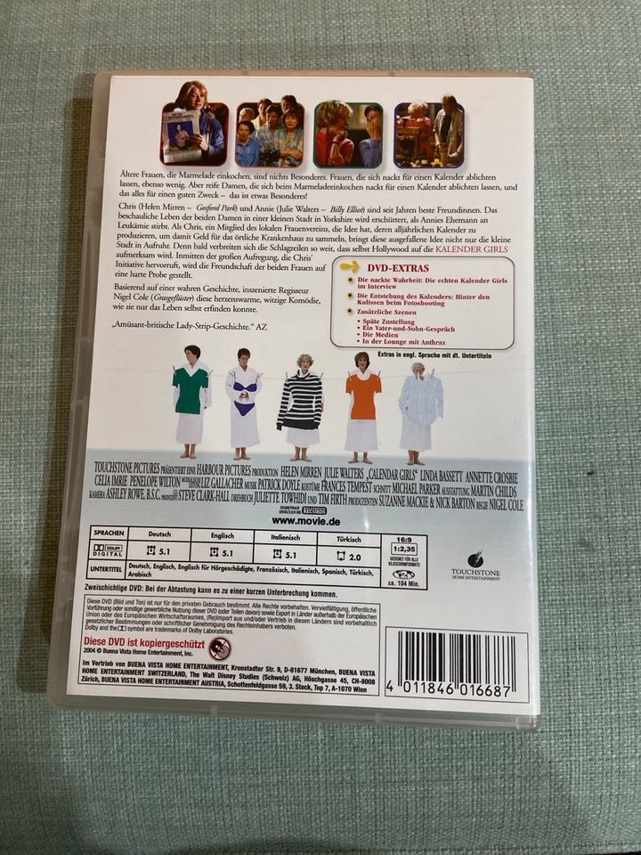 DVD „Kalender Girls“ in Brilon