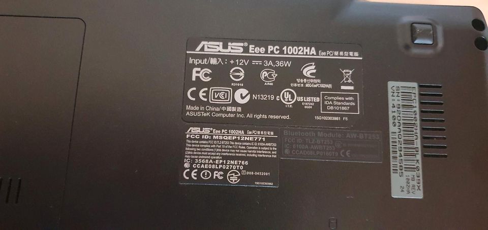 Asus Mini PC Eee 1002HA in Haselünne