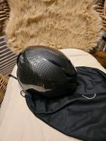 Skihelm schwarz grau kariert Fleece verstellbar M L 54-58 Beutel Schleswig-Holstein - Bad Bramstedt Vorschau