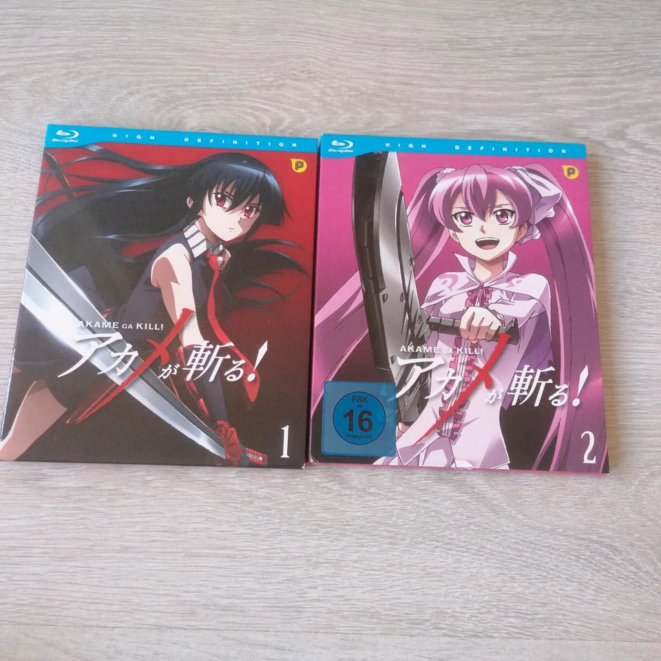 Anime Akame Ga kill vol 1-2 Blu-ray in Aachen