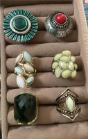 Ringe Konvolut Modeschmuck Boho Ethno vintage Statement Hippie Leipzig - Knautkleeberg-Knauthain Vorschau