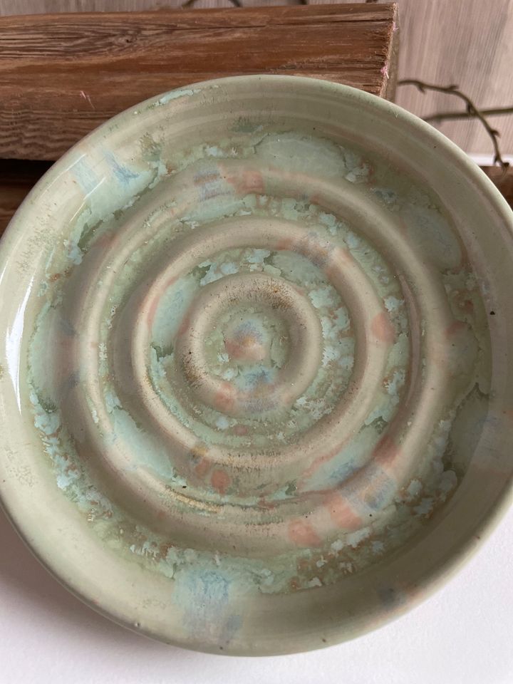 Seifenschale Schale Keramik getöpfert in Kirchberg an der Jagst