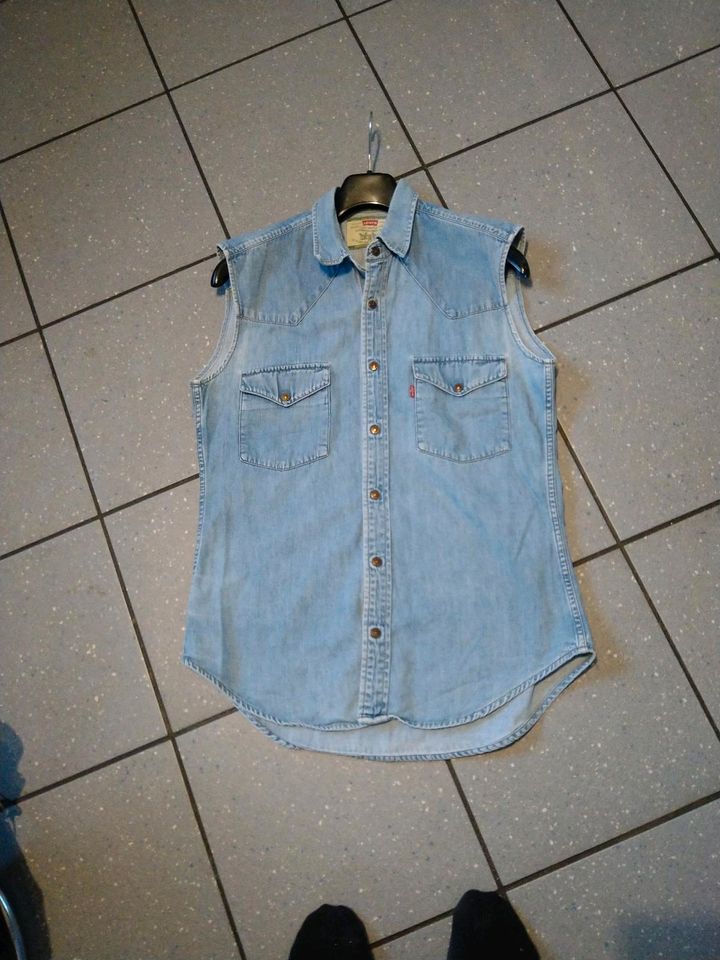 Original Levis Jeans Weste / Bluse in Simmerath