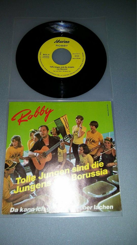ROBBY Vinyl Single –  Tolle Jungen Sind Die Jungens Von Borussia in Köln