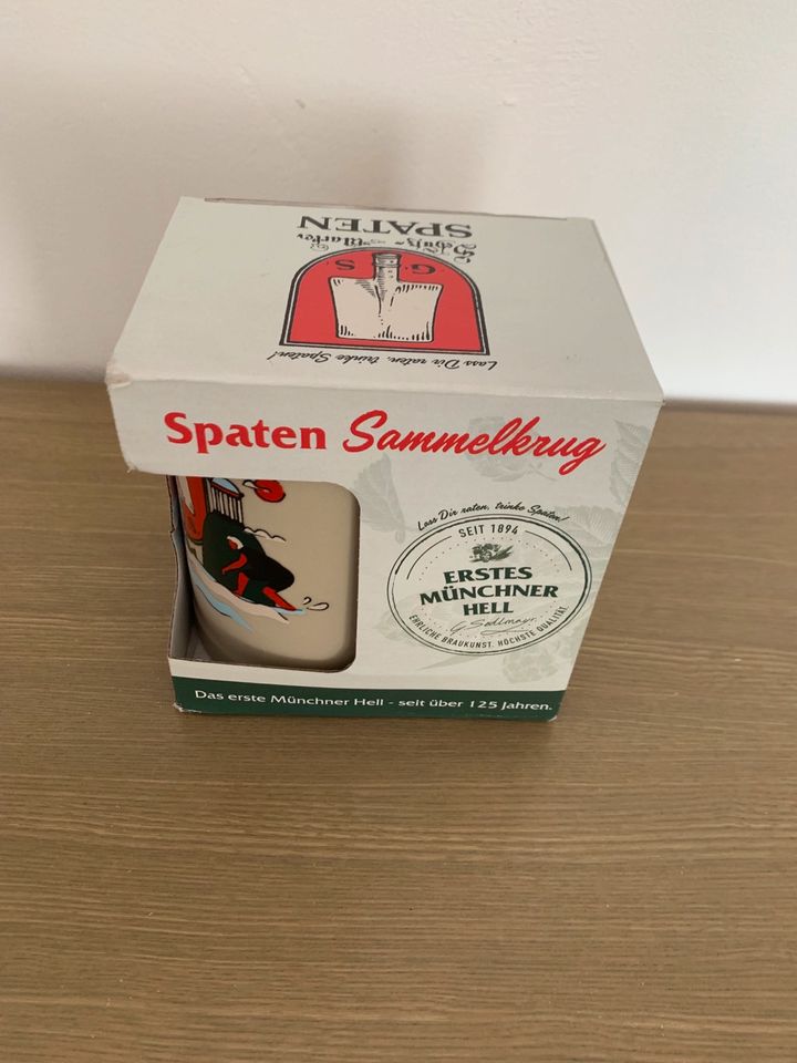 Spaten Sammelkrug Bierkrug 500 ml Nein original verpackt in Regensburg