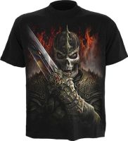 Spiral T Shirt Gothic Ritter Drache Dragon Skull Knight Gr.M Bayern - Aichach Vorschau