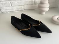 Violeta by Mango✨ Ballerinas Wildleder Leder spitz ✨NEU✨38 Frankfurt am Main - Rödelheim Vorschau