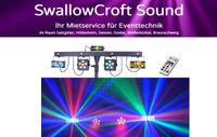 4-in-1 Laser Lichteffekt Lichtanlage Party Licht + Stativ mieten Niedersachsen - Heere Vorschau