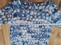 blau-weiß gemusterte Bluse von  Opus Hessen - Marburg Vorschau