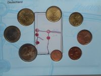 Dt.-franz. Münzenset 2003 zu 40 Jahre Elyseevertrag Frankfurt am Main - Bornheim Vorschau