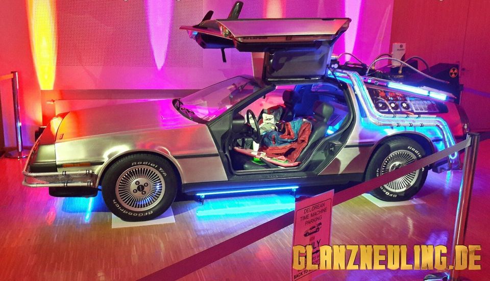 Oldtimer Filmauto mieten, KITT A-Team Herbie Delorean Lightcycle in Dresden