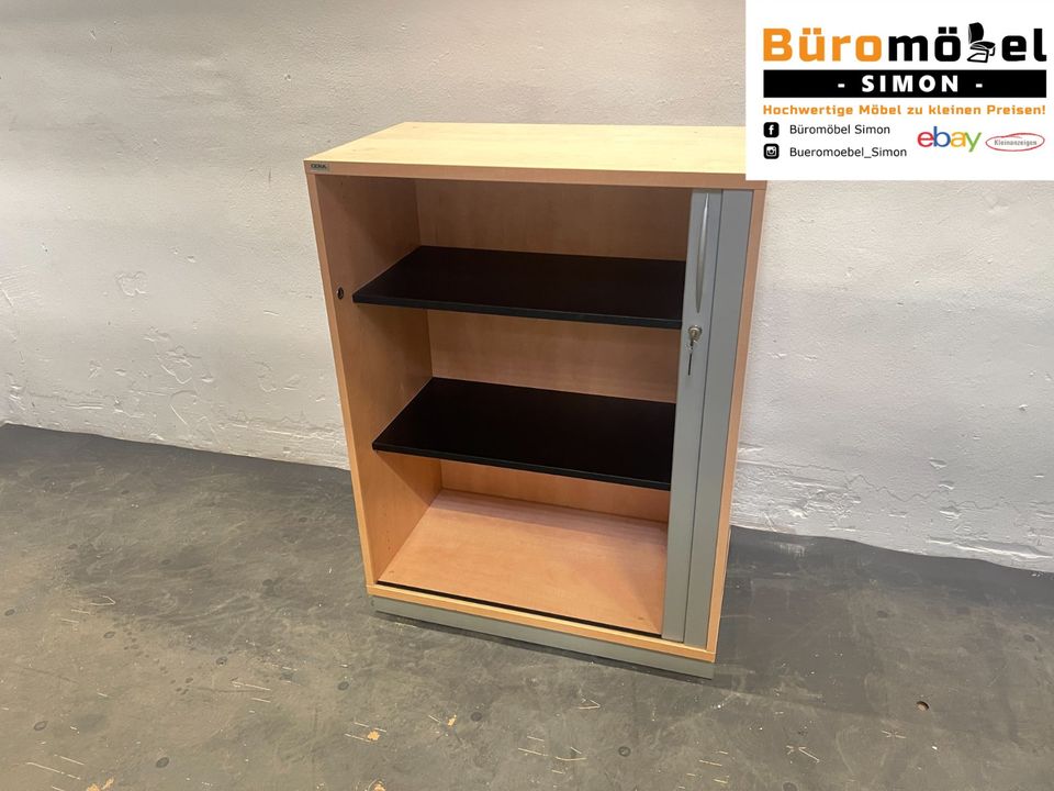 ❗️5x Ceka Buche Büroschrank Aktenschrank Rolladenschrank Roll- Standcontainer Kommode Unterschrank Abschließbar Modern Komplettset Hochwertig Design Büro Sideboard Flügeltürenschrank Lieferung Möglich in Linden