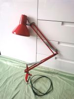 Ledu WH Klemmlampe Gelenklampe Architekten Lampe rot vintage Wandsbek - Hamburg Tonndorf Vorschau