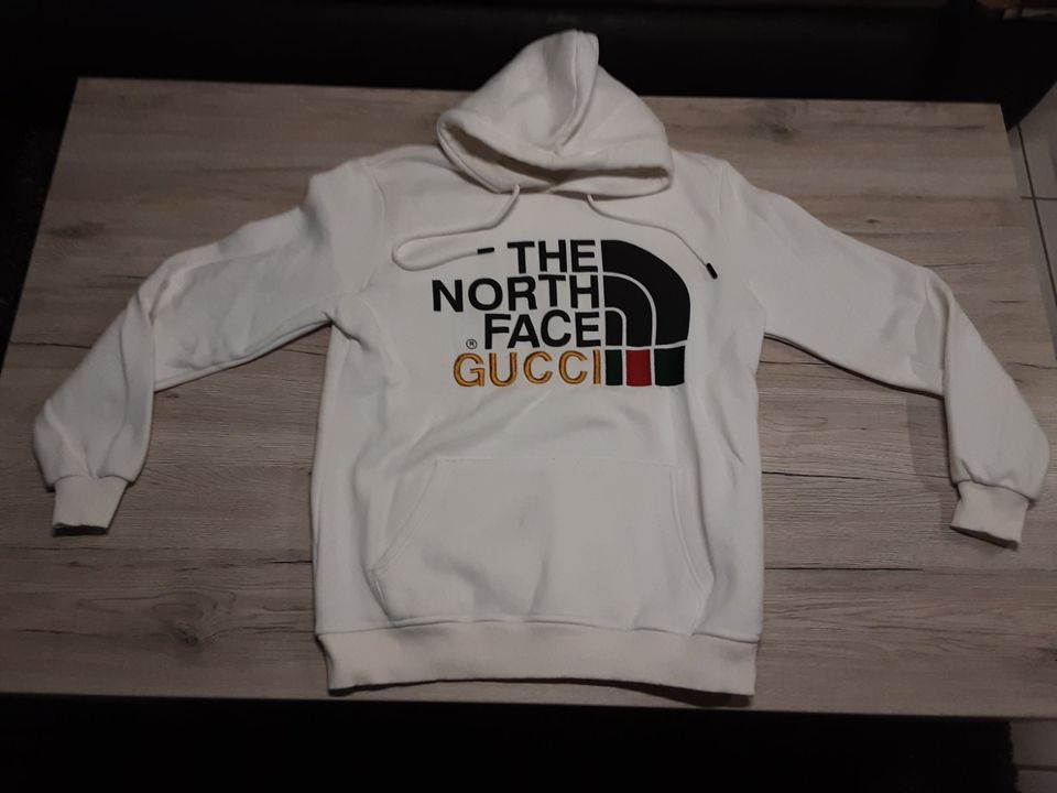 Gucci The North Face Sweatshirt Pullover Hoodie Weiss Adidas Nike in Karlshagen