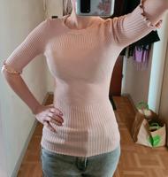 Pullover Orsay Strickpullover Ripp XS 34 Rose Rosa Lachs Düsseldorf - Benrath Vorschau